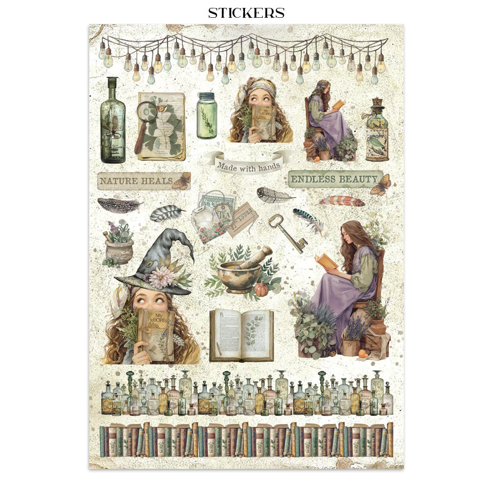 Stamperia- Junk Journal- Herbarium Silvae