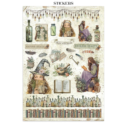 Stamperia- Junk Journal- Herbarium Silvae