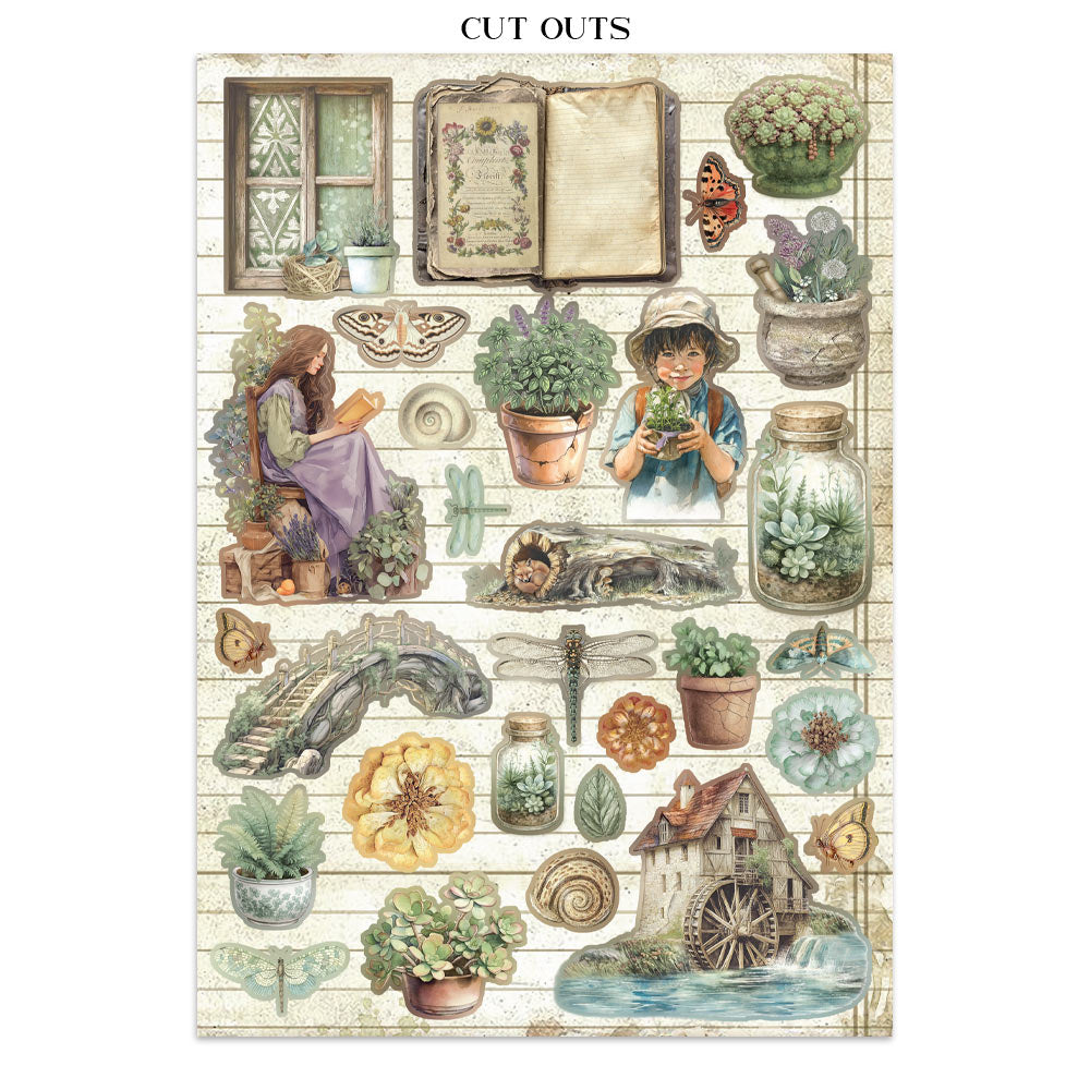 Stamperia- Junk Journal- Herbarium Silvae