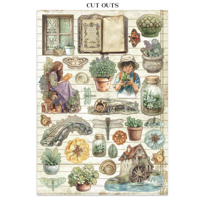 Stamperia- Junk Journal- Herbarium Silvae