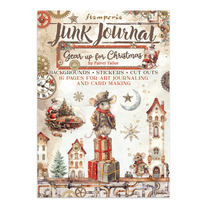 Stamperia- Junk Journal- Gear up for Christmas