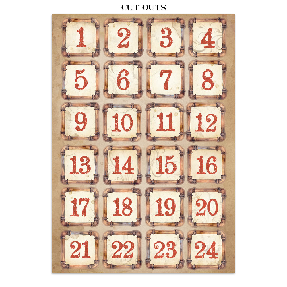 Stamperia- Junk Journal- Gear up for Christmas