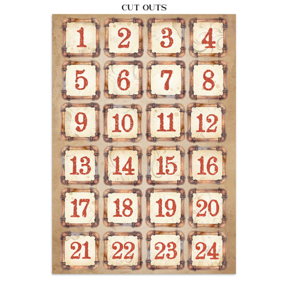 Stamperia- Junk Journal- Gear up for Christmas