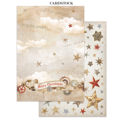 Stamperia- Junk Journal- Gear up for Christmas