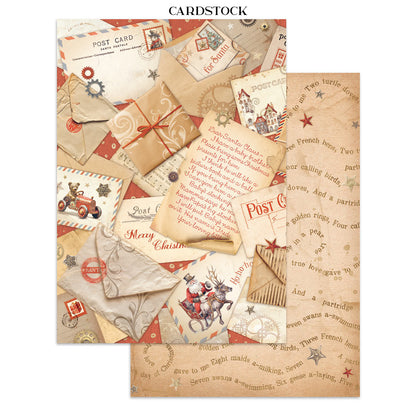 Stamperia- Junk Journal- Gear up for Christmas