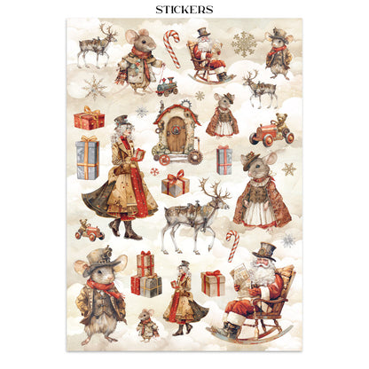 Stamperia- Junk Journal- Gear up for Christmas