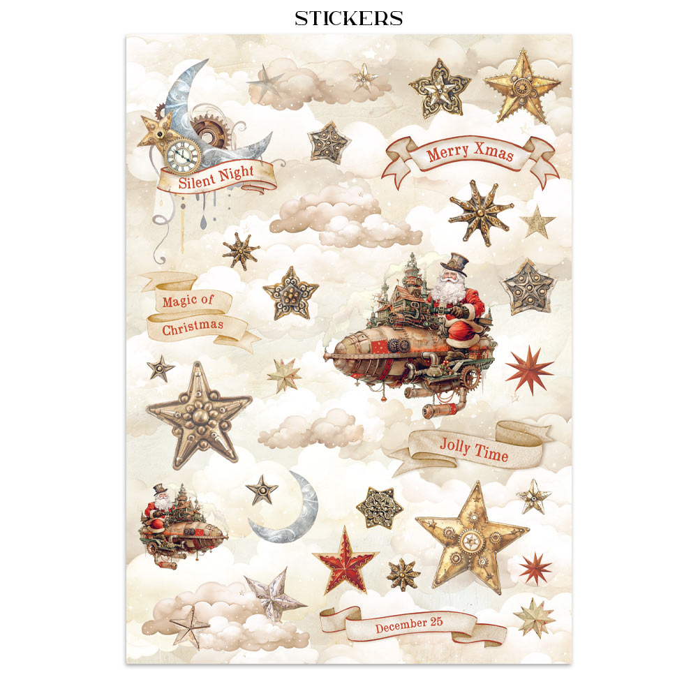 Stamperia- Junk Journal- Gear up for Christmas