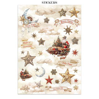 Stamperia- Junk Journal- Gear up for Christmas