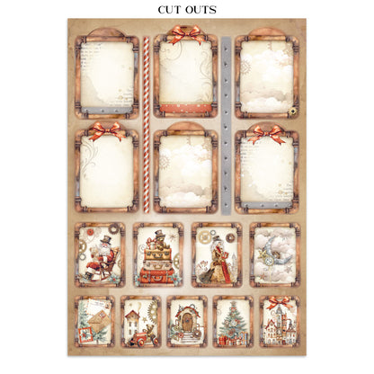 Stamperia- Junk Journal- Gear up for Christmas