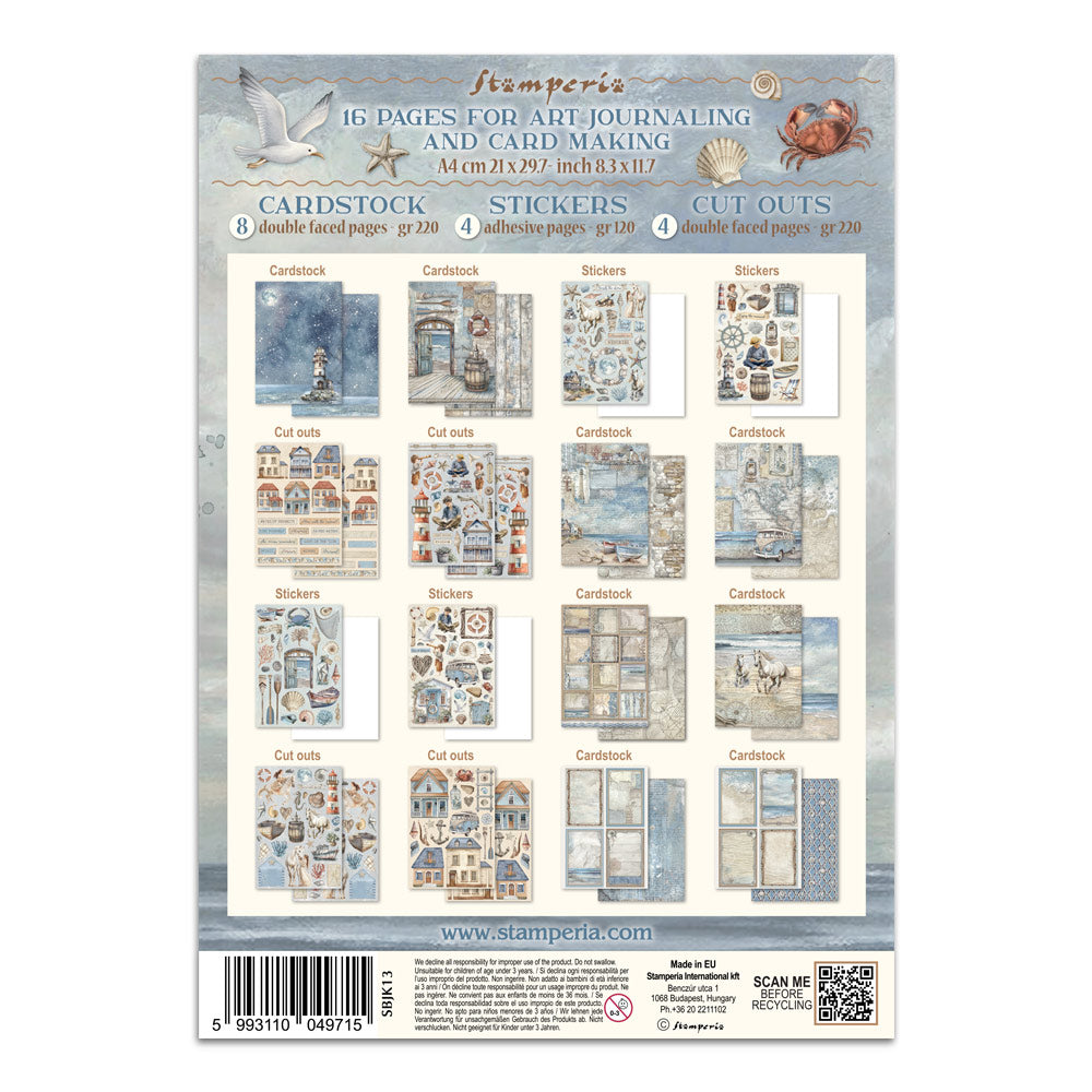 Stamperia- Junk Journal- Silent Sea