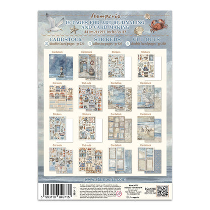 Stamperia- Junk Journal- Silent Sea