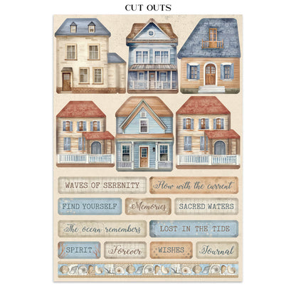 Stamperia- Junk Journal- Silent Sea