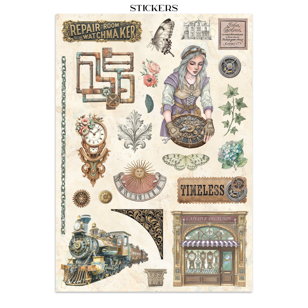 Stamperia- Junk Journal- Garden of Time