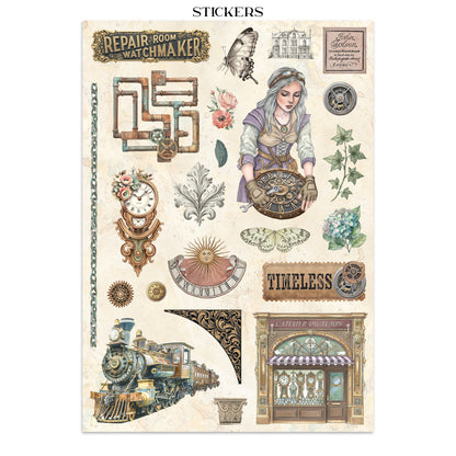 Stamperia- Junk Journal- Garden of Time