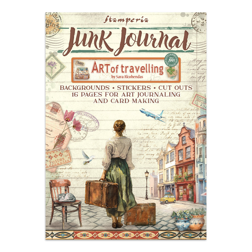 Stamperia- Junk Journal- Art of Travelling
