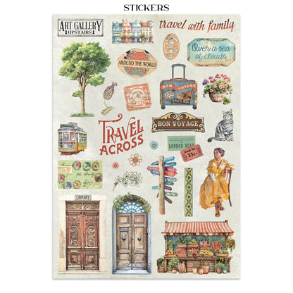 Stamperia- Junk Journal- Art of Travelling