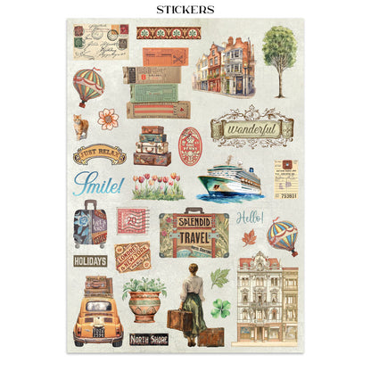 Stamperia- Junk Journal- Art of Travelling