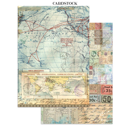 Stamperia- Junk Journal- Art of Travelling
