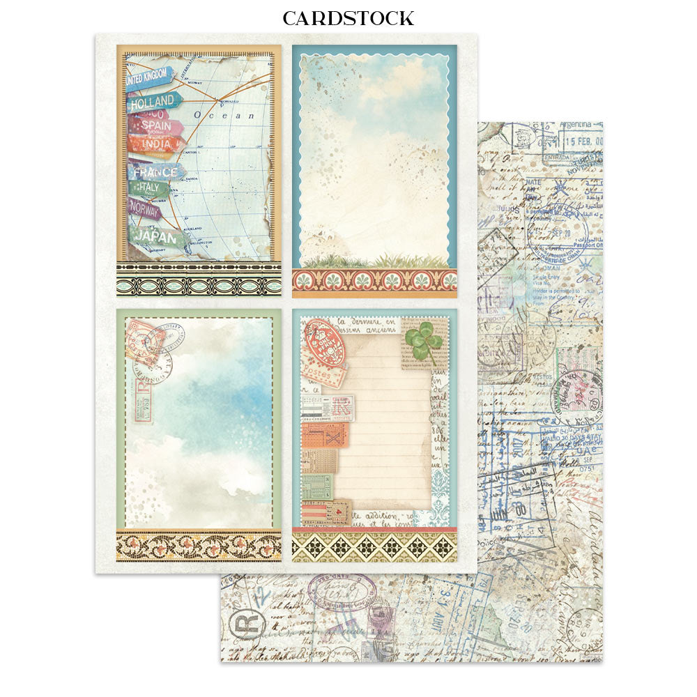Stamperia- Junk Journal- Art of Travelling
