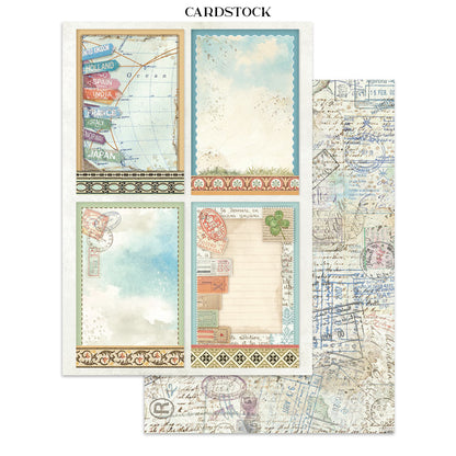 Stamperia- Junk Journal- Art of Travelling