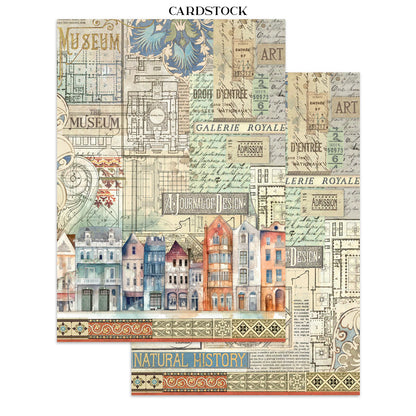 Stamperia- Junk Journal- Art of Travelling