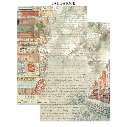 Stamperia- Junk Journal- Art of Travelling