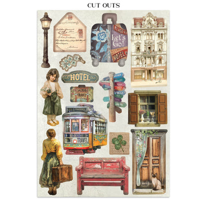 Stamperia- Junk Journal- Art of Travelling