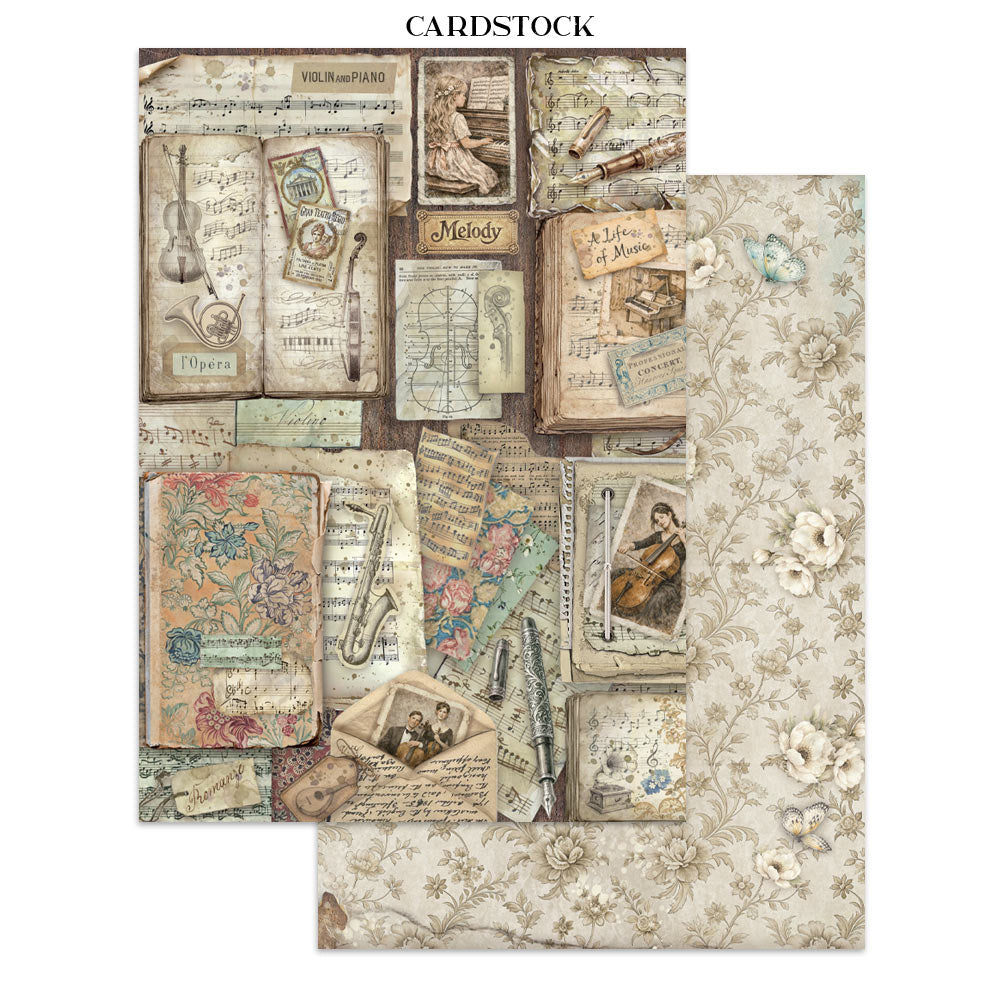Stamperia- Junk Journal- Symphony