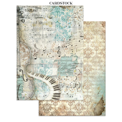 Stamperia- Junk Journal- Symphony