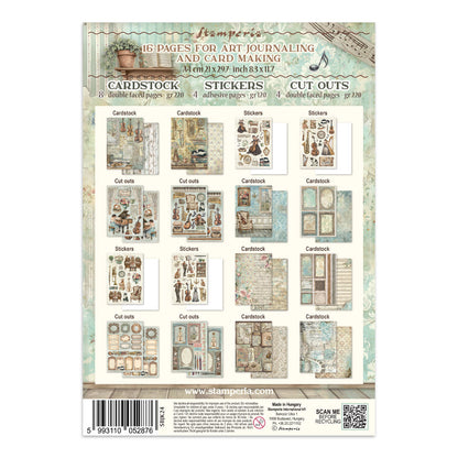 Stamperia- Junk Journal- Symphony