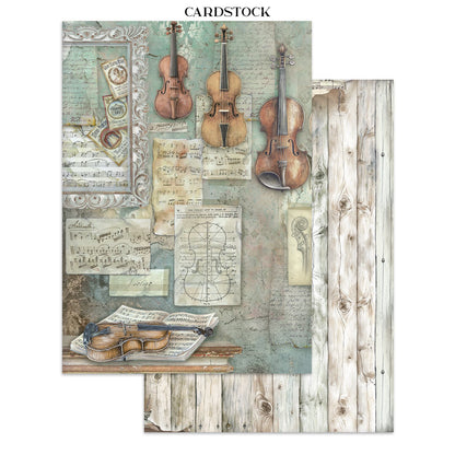 Stamperia- Junk Journal- Symphony