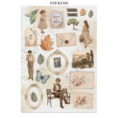 Stamperia- Junk Journal- Flowers and Poems