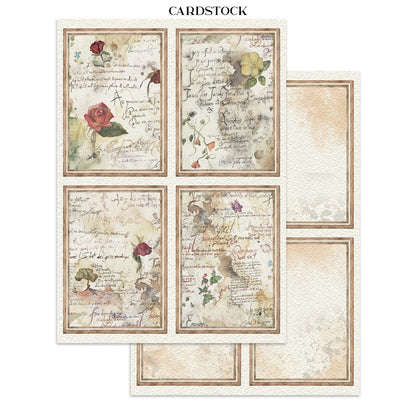 Stamperia- Junk Journal- Flowers and Poems