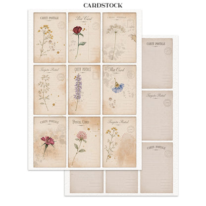 Stamperia- Junk Journal- Flowers and Poems
