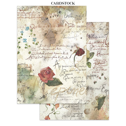 Stamperia- Junk Journal- Flowers and Poems