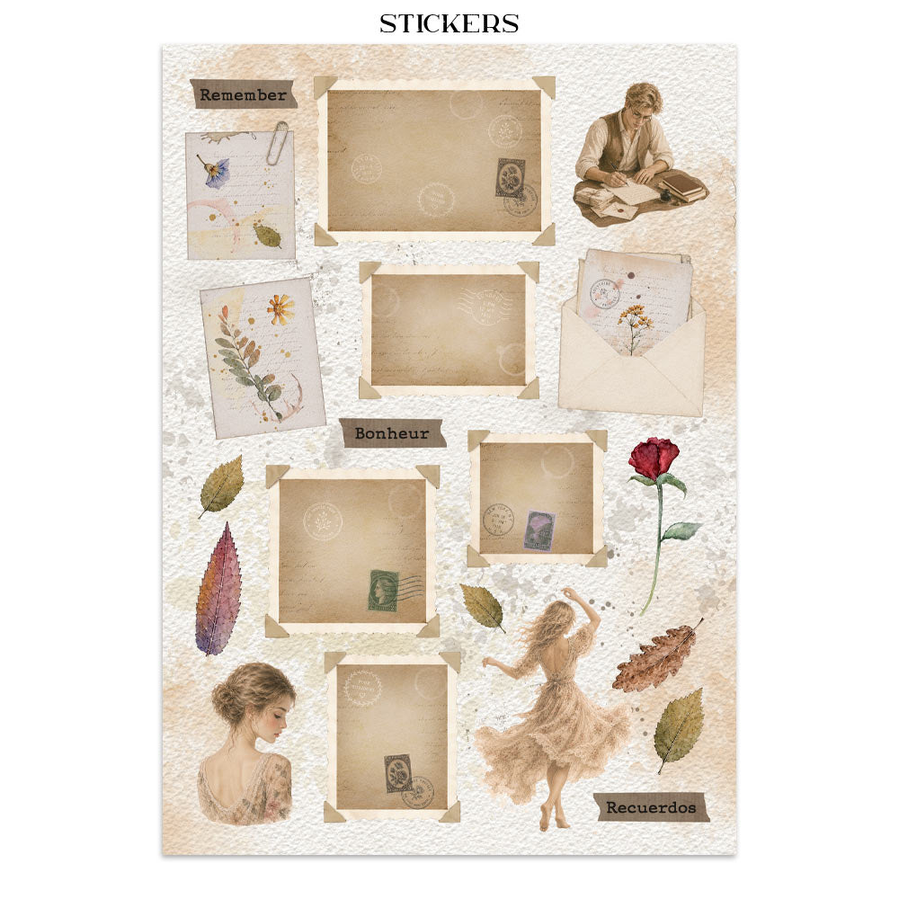 Stamperia- Junk Journal- Flowers and Poems