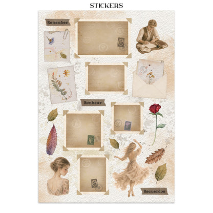 Stamperia- Junk Journal- Flowers and Poems