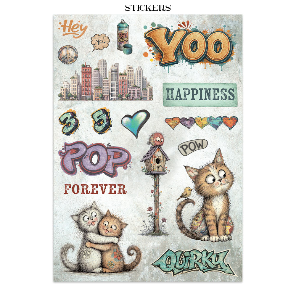 Stamperia- Junk Journal- Furry Friends 2