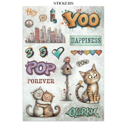 Stamperia- Junk Journal- Furry Friends 2
