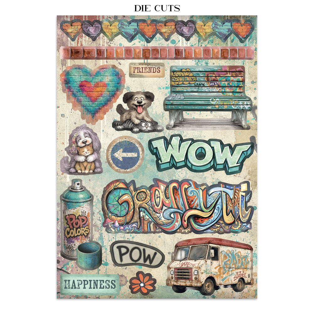 Stamperia- Junk Journal- Furry Friends 2