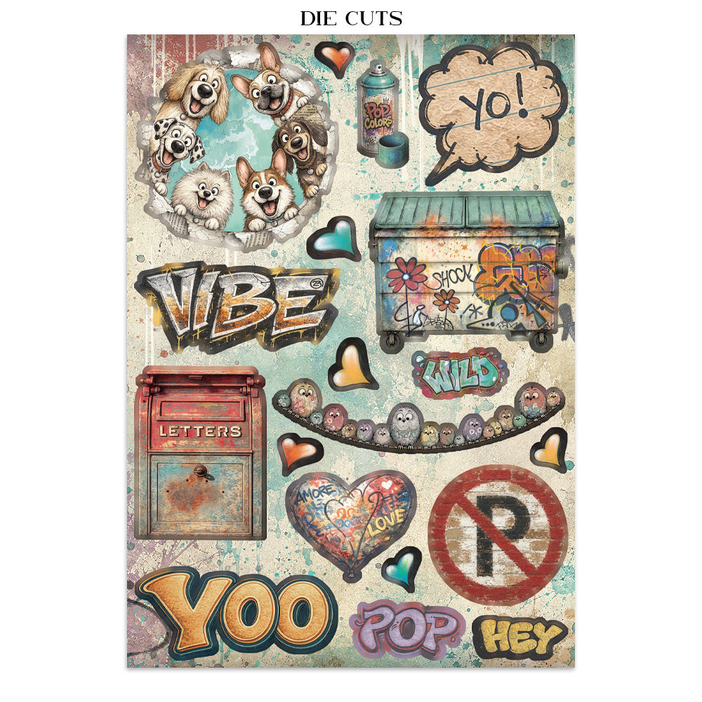 Stamperia- Junk Journal- Furry Friends 2