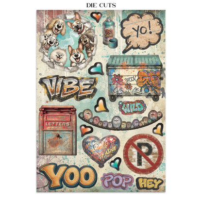 Stamperia- Junk Journal- Furry Friends 2