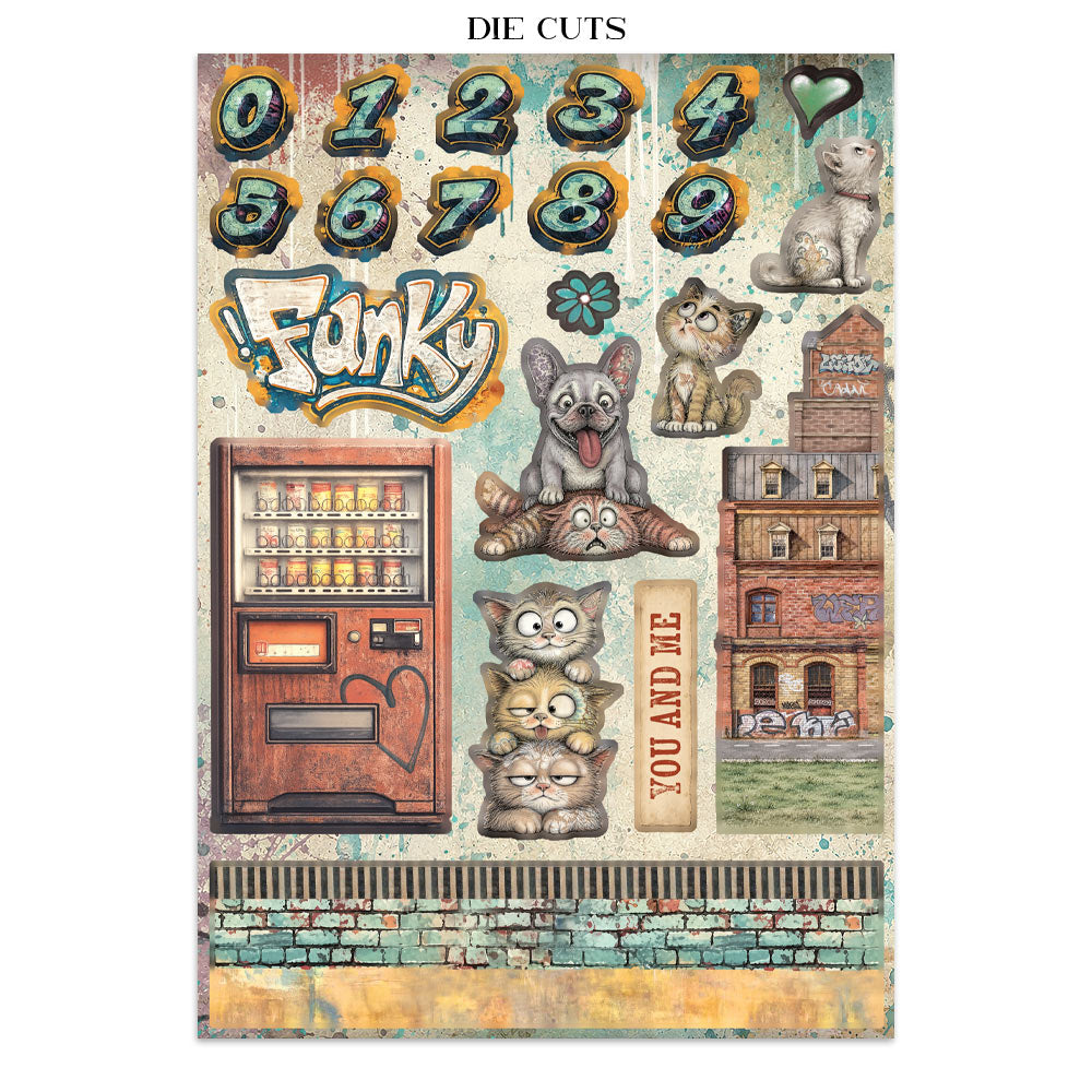 Stamperia- Junk Journal- Furry Friends 2