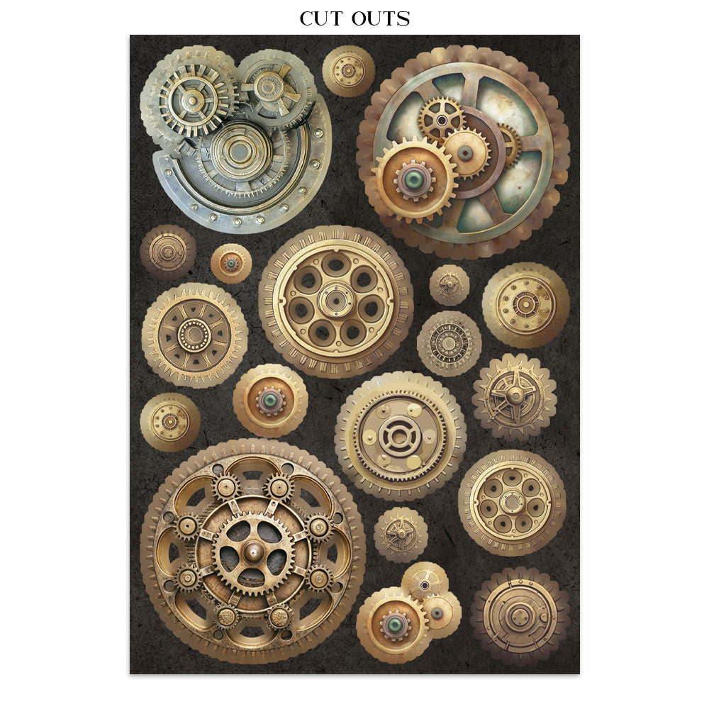 Stamperia- A5 - Junk Journal- Garden of Time Focus Points