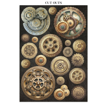 Stamperia- A5 - Junk Journal- Garden of Time Focus Points