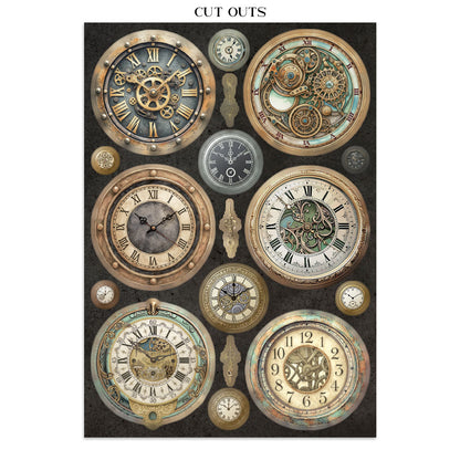 Stamperia- A5 - Junk Journal- Garden of Time Focus Points
