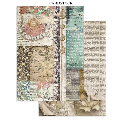 Stamperia- A5 - Junk Journal- Garden of Time Focus Points