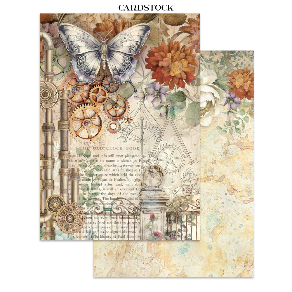 Stamperia- A5 - Junk Journal- Garden of Time Focus Points
