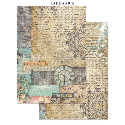 Stamperia- A5 - Junk Journal- Garden of Time Focus Points