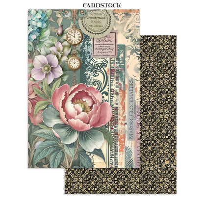 Stamperia- A5 - Junk Journal- Garden of Time Focus Points